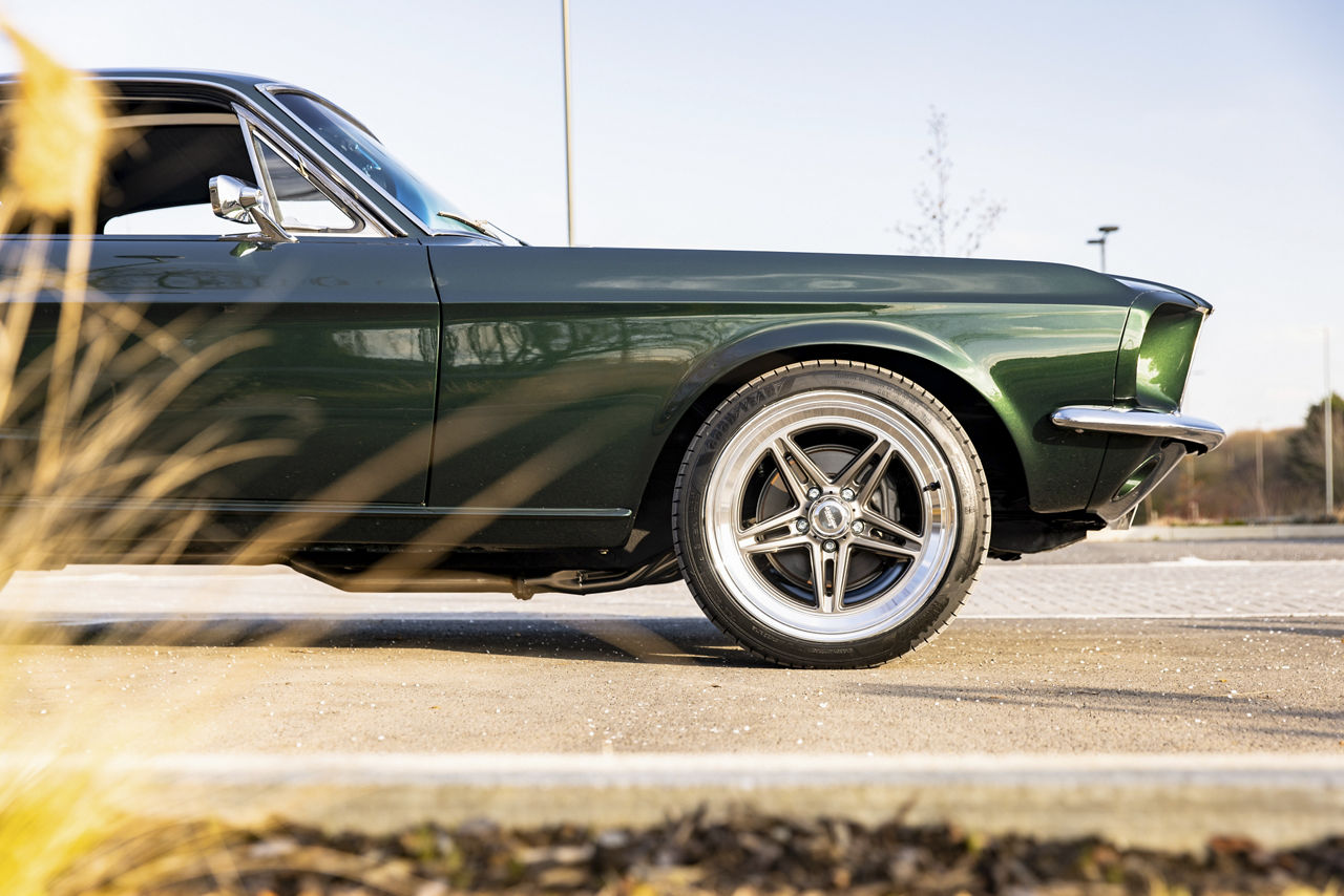 1967 Ford Mustang - American Racing GROOVE - Gray | American Racing